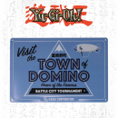 Yu-Gi-Oh! Domino Town Blechschild
