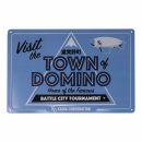 Yu-Gi-Oh! Domino Town Blechschild