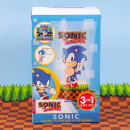 Sonic the Hedgehog 3-in-1 Geschenkset - Glas, Untersetzer...