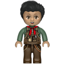 Kiddicraft KC1109 Kleiner Trecker mit Anhänger