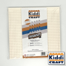 Kiddicraft Stackable Baseplate 32 x 32 Noppen (25,5 x 25,5cm) Weiß