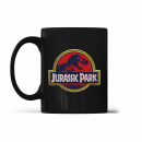 Tasse mit Jurassic Park Logo