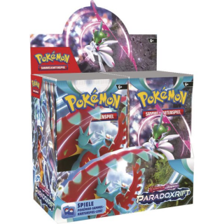 Pokémon - Karmesin & Purpur 04 - Paradoxrift Booster Display (36 Booster) - deutsch