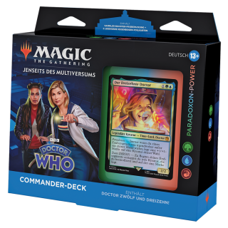 Jenseits des Multiversums: Doctor Who™ Commander Deck - Paradoxon-Power - DE