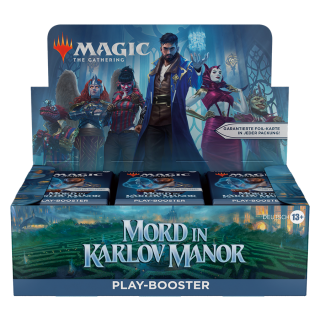 Mord in Karlov Manor - Play-Booster-Display (36 Play-Booster) - deutsch