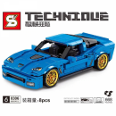 Sembo - Technique - Blauer Rennwagen