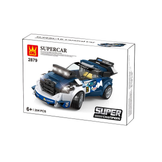 Wange - SuperChampions - blaues Supercar