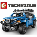 Sembo - Technique - Blauer Geländewagen mit...