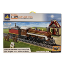 Kazi - Western-Dampflokomotive mit Tender und Schienenkreis