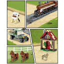 Kazi - Western-Dampflokomotive mit Tender und Schienenkreis