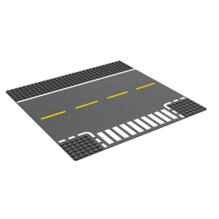Wange - Baseplate Straße T-Kreuzung 32x32