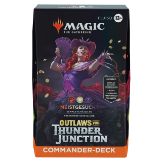 Outlaws von Thunder Junction - Commander-Deck – Meistgesucht - deutsch