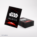 Star Wars: Unlimited Art Sleeves Double Sleeving Pack - Space Red (2x60 Kartenhüllen)
