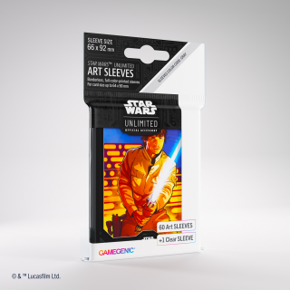 Star Wars: Unlimited Art Sleeves - Luke Skywalker (60 Kartenhüllen)