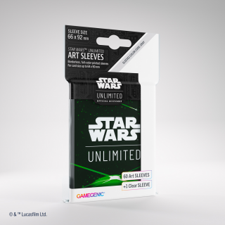 Star Wars: Unlimited Art Sleeves - Kartenrücken grün (60 Kartenhüllen)