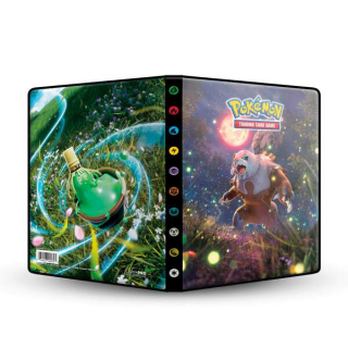 Ultra PRO - Karmesin & Purpur Fatalitcha & Ursaluna 4-Pocket Portfolio für Pokémon