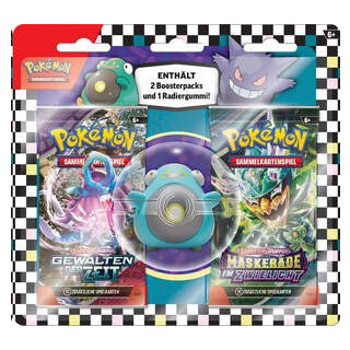Pokémon - Back to School - Eraser Blister Wampitz - deutsch