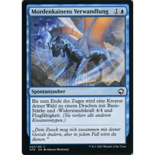 Mordenkainens Verwandlung Non-Foil