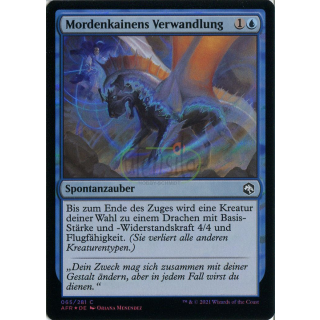 Mordenkainens Verwandlung Foil