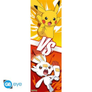 Pokémon - Tür-Poster - Pikachu und Hopplo...