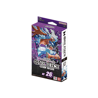 One Piece Card Game - Monkey.D.Luffy - ST-26 - purple/black - Starter Deck - englisch