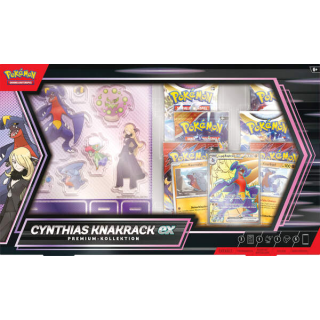 Pokémon - Premium-Kollektion Cynthias Knakrack‑ex - deutsch