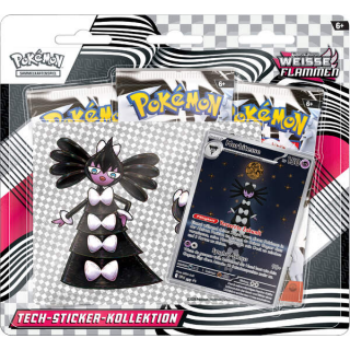 Pokémon - Karmesin & Purpur 10.5 - Weiße Flammen - Tech-Sticker-Kollektion - Morbitesse - deutsch