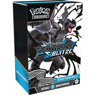 Pokémon - Karmesin & Purpur 10.5 - Schwarze Blitze - Boosterbundle - deutsch