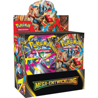Pokémon - Mega-Entwicklung 01 - Booster-Display (36 Booster) - deutsch
